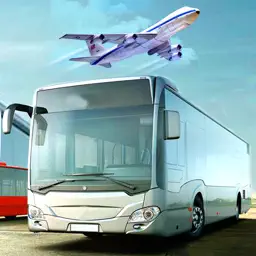 机场教练司机公交车司机3D