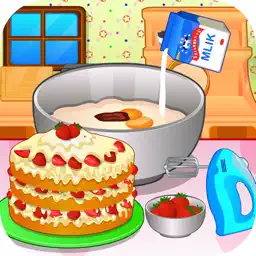 草莓起酥蛋糕 - 烹饪游戏